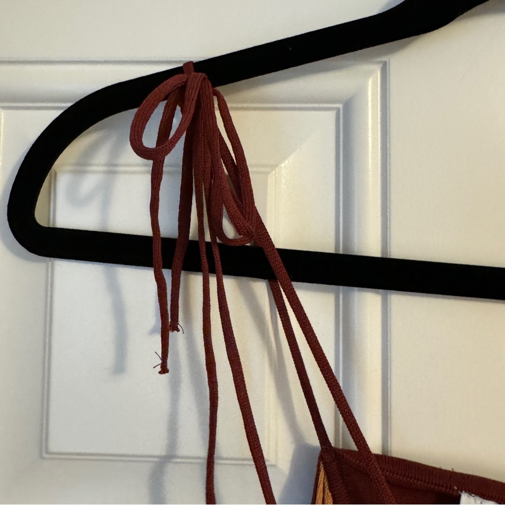 Zara Multicolor Ruched Top - Picture 6 of 8